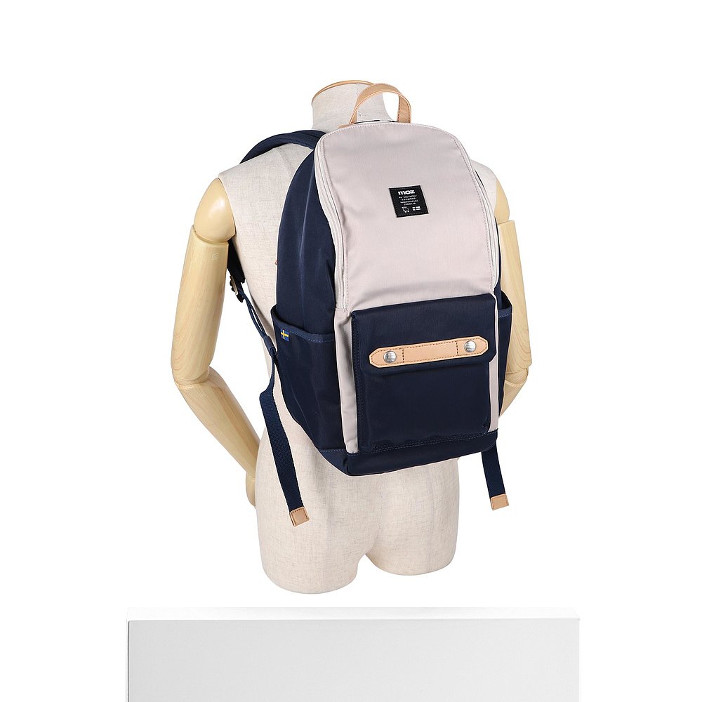 日本直邮moz 伯劳背包背包背包男式女式 19L 轻质防水 DAYPACK 黑 - 图3