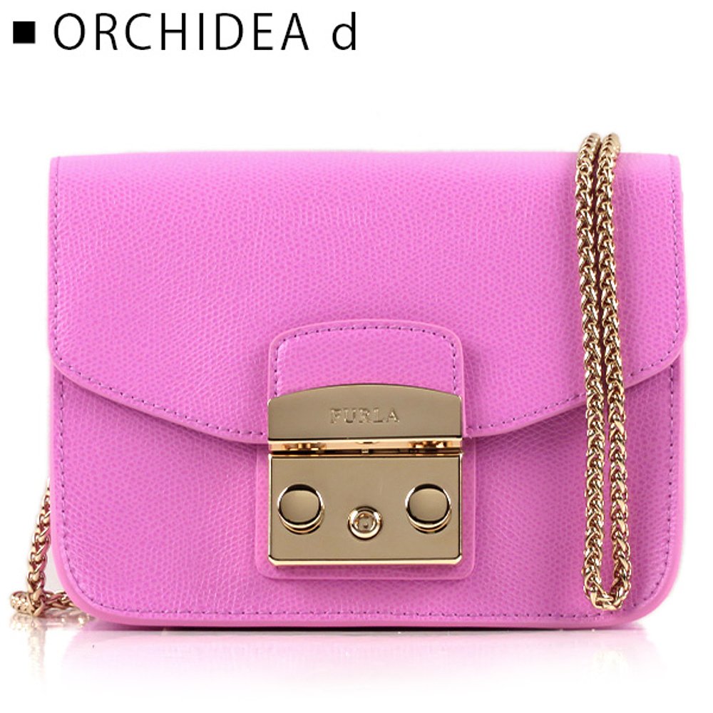 日本直邮FURLA METROPOLIS MINI CROSSBODY 单肩包斜挎包链条包 M - 图2