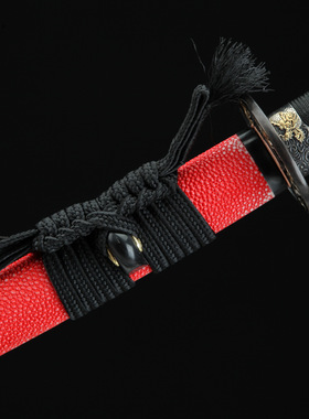 金属制刀剑花纹钢一体宝剑天梯纹烧刃日式影视兵器硬剑收藏未开刃