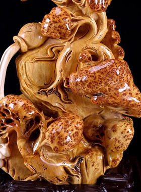 太行崖柏根雕钟馗赐福摆件客厅随型陈化料木雕家居玄关装饰