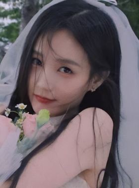 李一桐同款高级感蝴蝶结求婚头纱