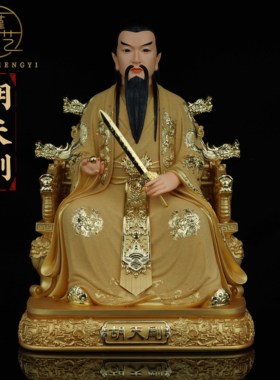 胡天霸胡天龙胡天刚神像家用供奉东北掌堂教主胡四五七太爷像摆件