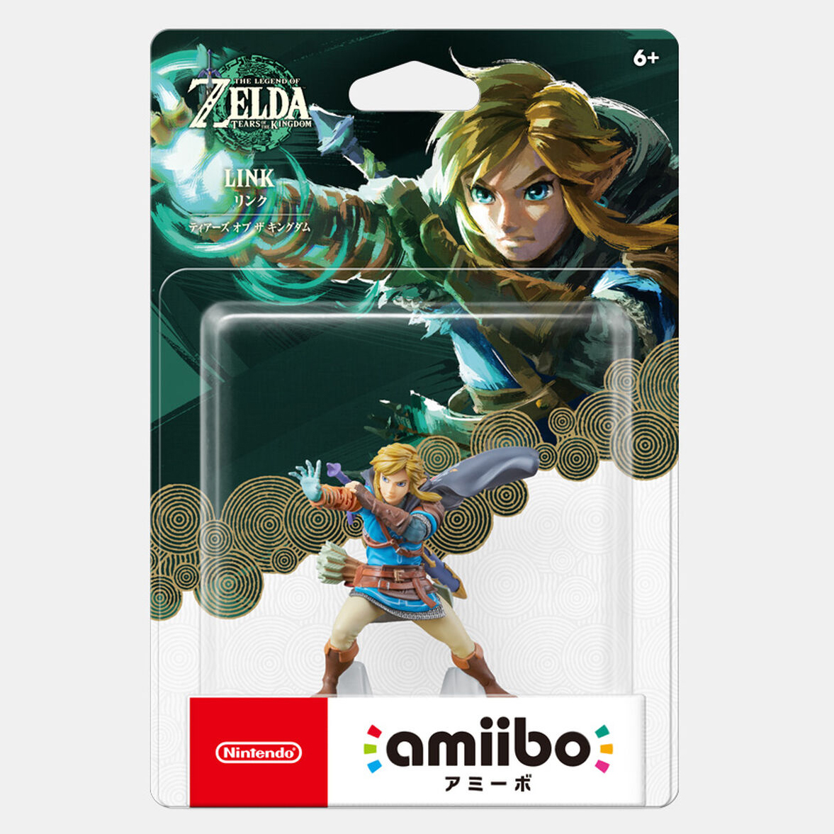 正版 任天堂Switch NS 塞尔达传说王国之泪 amiibo 林克 加侬多夫 - 图0