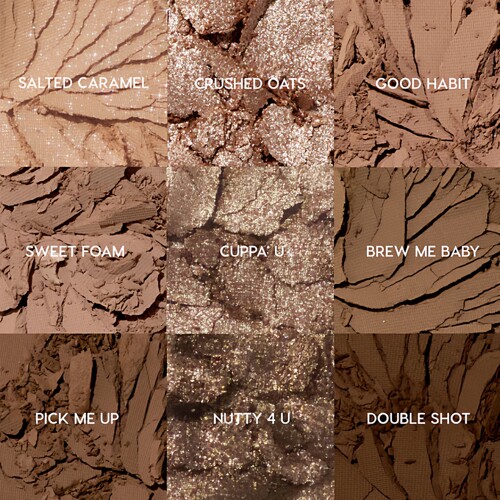 COLOURPOP（美国）Deja Brew九色燕麦奶茶盘温柔自然日常眼影盘 - 图1