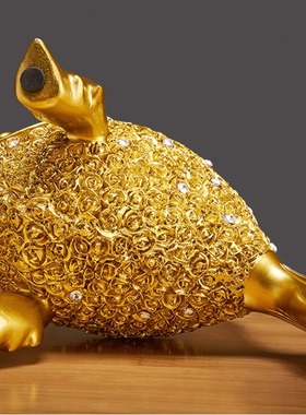 年年有余金鱼摆件高端大气礼品