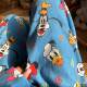 80-300 catties large size pajama pants for women in spring and autumn 2025 new cartoon printed loose casual pants walking pants