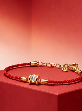 【新年礼物】DEINO黛诺相拥钻石手链女新款高级轻奢首饰手镯