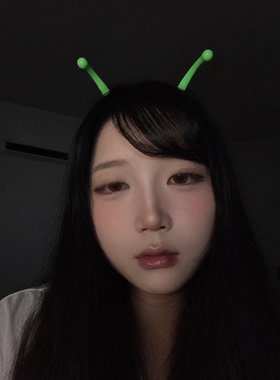 外星人触角发光发箍万圣节cos