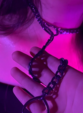 心动暗号爱心项链女用穿戴ins颈链项圈情侣锁骨链性感氛围礼物