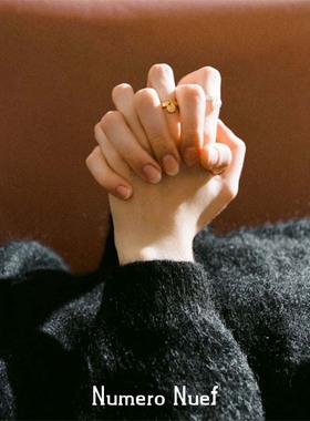 Nuef “ Riche comme Priam ”系列 宙斯头像复古圆币浮雕戒指