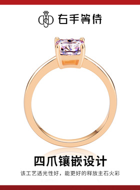 右手等待女S925银日韩时尚戒指