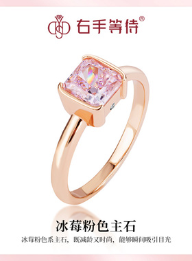 右手等待女铜欧美时尚戒指闭口