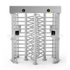 Factory custom-made thickened stainless steel full-height revolving gate enterprise factory access control attendance anti-trailing rolling gate machine