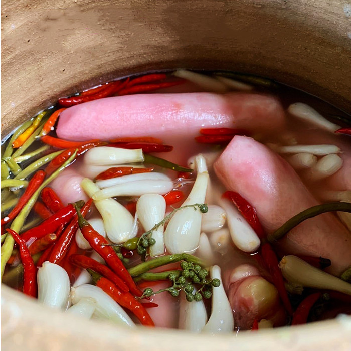 王婆家泡红萝卜豇豆泡菜四川重庆老坛正宗酸豆角坛装下饭咸菜即食