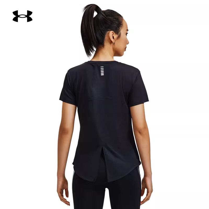 安德玛官方Cool Switch女子短袖速干跑步训练运动半袖T恤1373399 - 图1