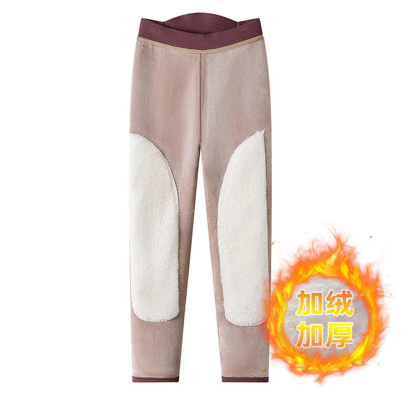 保暖裤女士加绒加厚秋裤护膝棉裤打底裤德绒妈妈冬季高腰防寒裤子,淘宝优惠券,粉丝福利购,淘宝优惠卷