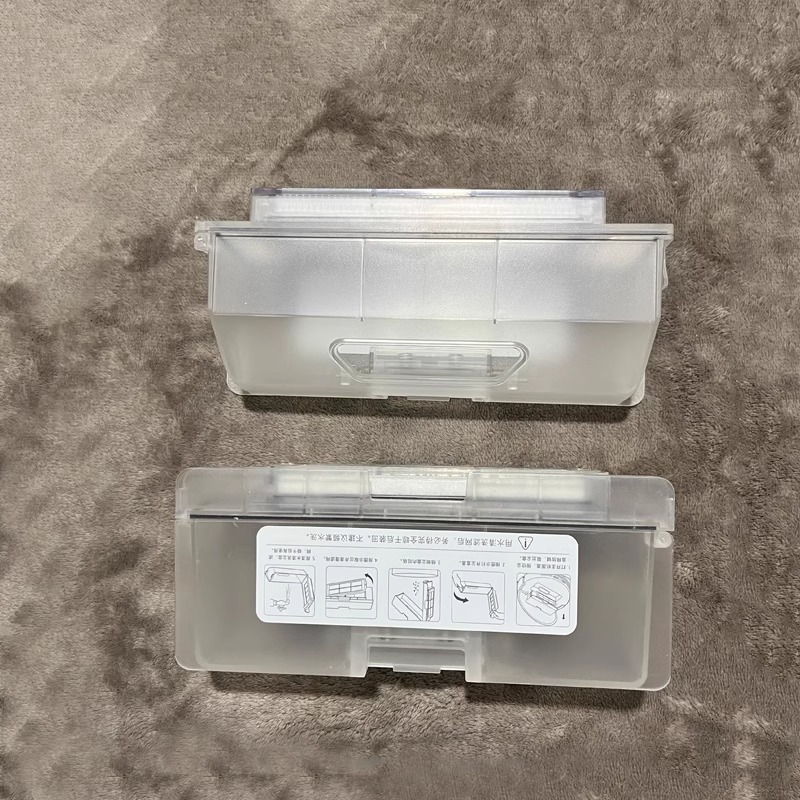 原装小米米家免洗扫拖2机器人配件C101拖布支架集尘盒垃圾盒滤网 - 图2