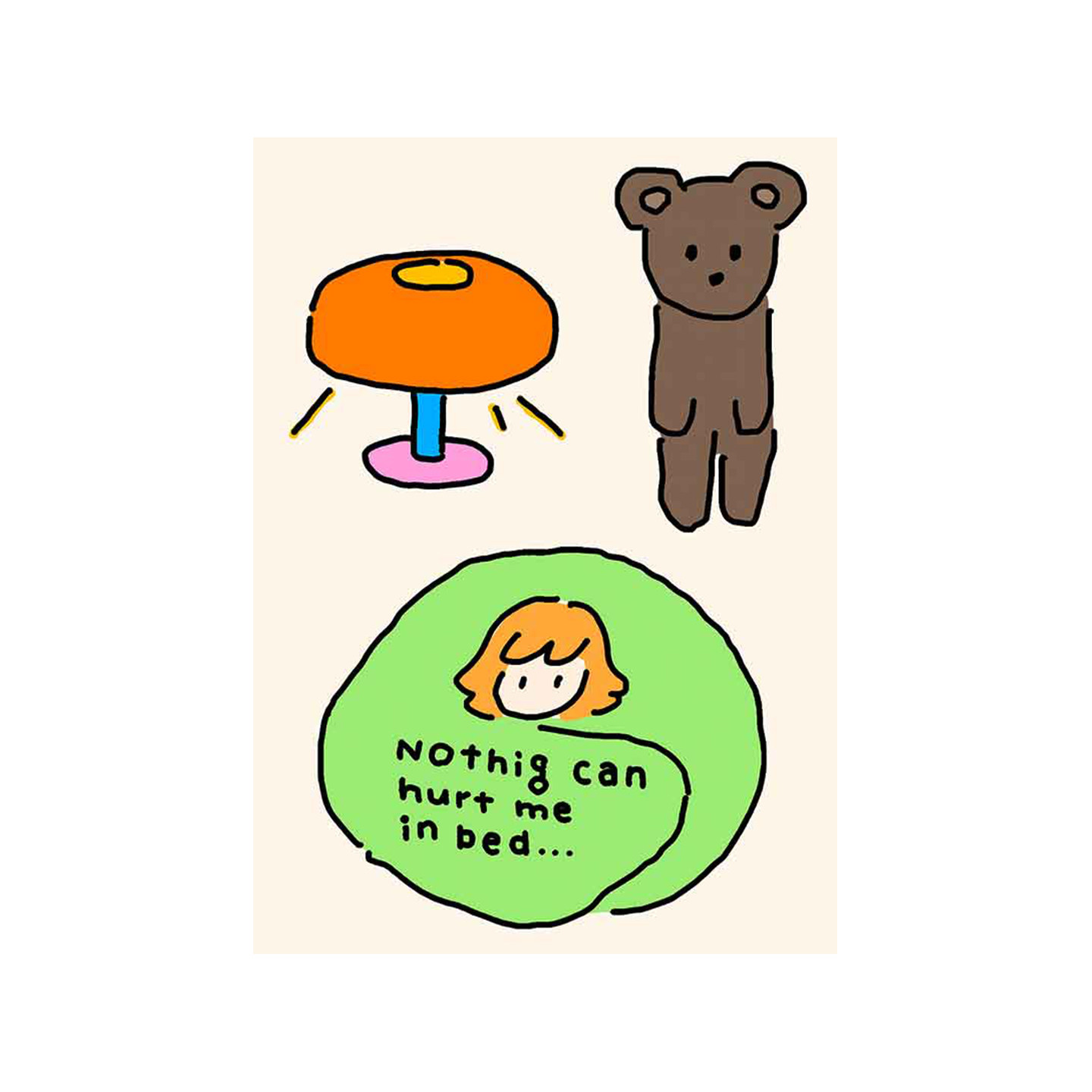 ins风卡通小熊装饰画可爱小狗无框挂画学生宿舍卧室床头背景墙贴,淘宝优惠券,粉丝福利购,淘宝优惠卷