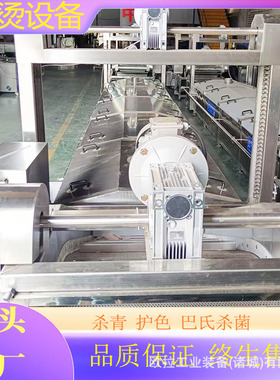 木瓜丝漂烫杀青设备 连续式竹笋杀青护色机 卷心菜漂烫护色