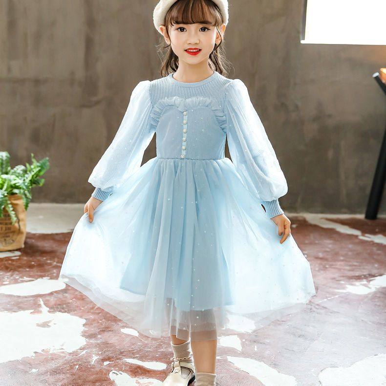 女童春秋连衣裙2024新款小女孩洋气公主裙儿童春冬季甜美风仙女裙,淘宝优惠券,粉丝福利购,淘宝优惠卷
