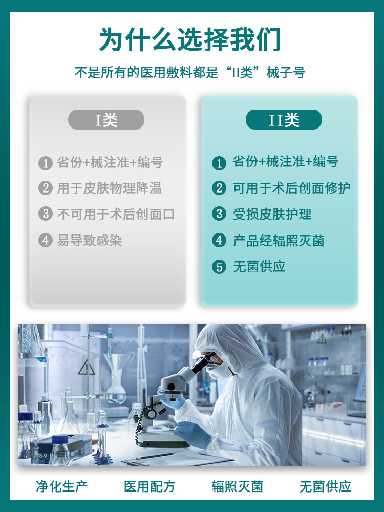 氧尚医用屏障修护生物膜无菌敷料舒缓冷敷贴械字号非面膜