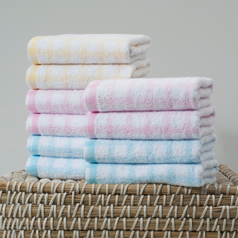 洁丽雅轻薄款新疆棉毛巾纯棉洗脸毛巾吸水柔软全棉成人儿童中巾