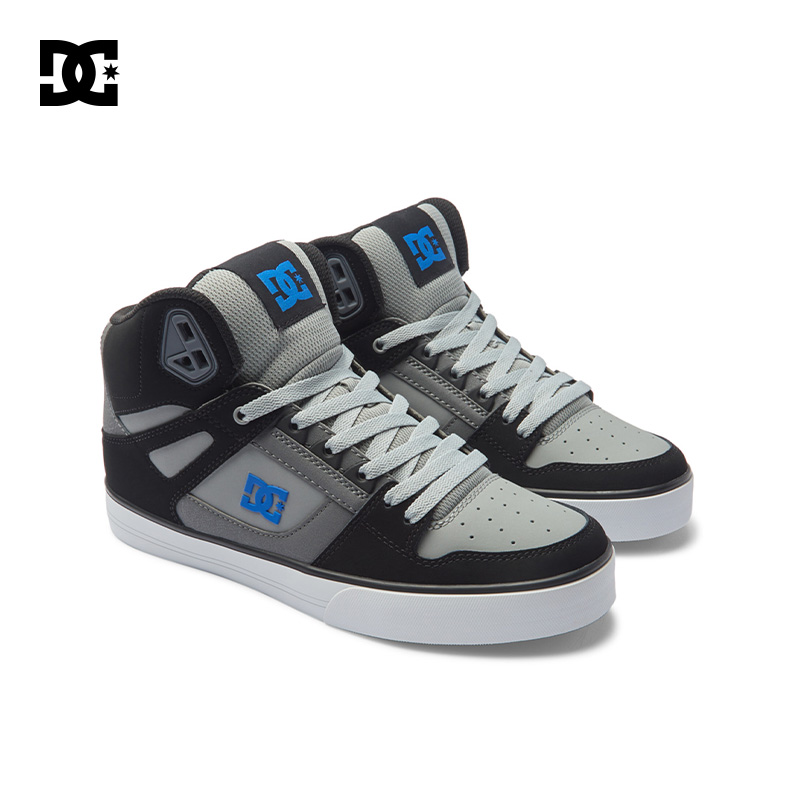 DCSHOES PURE HIGH-TOP  高帮潮流拼色休闲板鞋滑板鞋系带运动鞋 - 图0