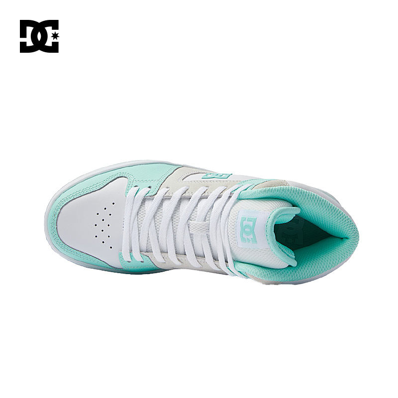 DCSHOES MANTECA 4HI 高帮耐磨橡胶大底休闲女款滑板鞋系带运动鞋 - 图1