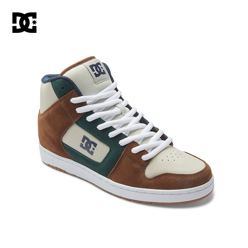 DCSHOES  MANTECA 4HI S绒面耐磨橡胶大底高帮滑板鞋休闲运动鞋 - 图3