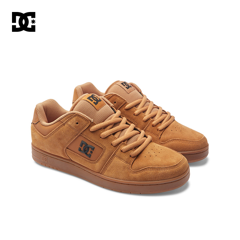 DCSHOES MANTECA 4S绒面橡胶大底低帮休闲鞋缓震滑板鞋系带运动鞋 - 图3