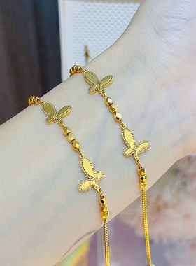 5G新款足金诗瑞源手链