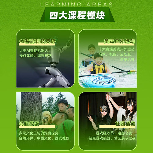【暑假|北京】新东文旅金海湖AI科技英语+美式户外双语剧本7日营 - 图1