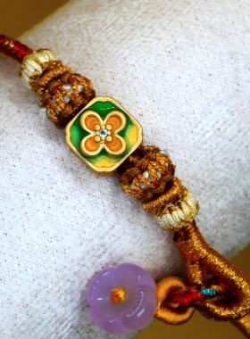 七夕礼物潮灯记桂花手串好寓意