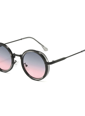 英国CoopKoop新款欧美时尚太阳镜个性圆框墨镜男女潮流街拍眼镜