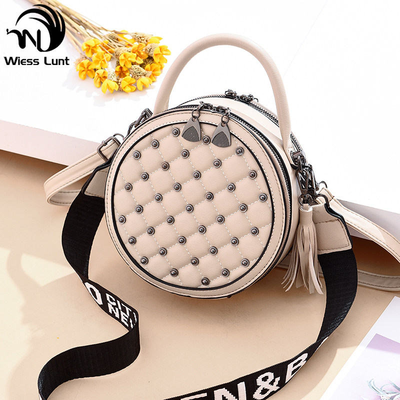 港风小女2020新款韩版流苏斜挎小包 威斯伦特女士包袋