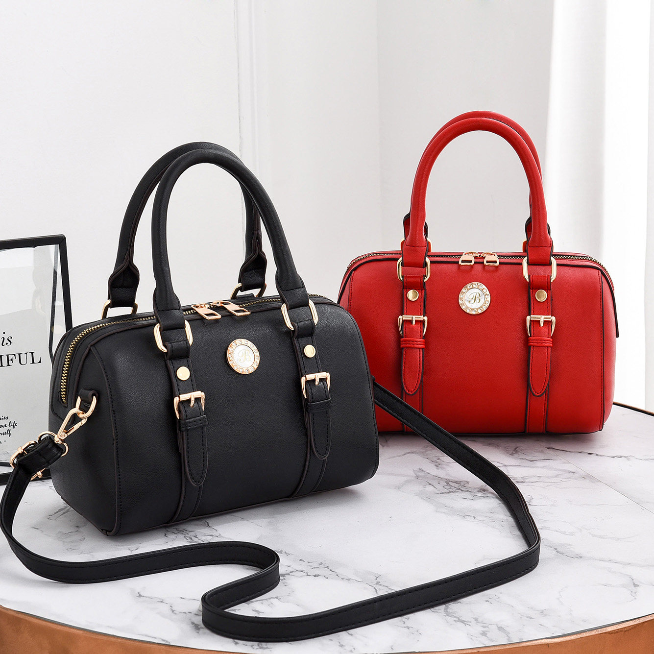 2020新款波士顿大容量斜挎枕头包 威斯伦特女士包袋