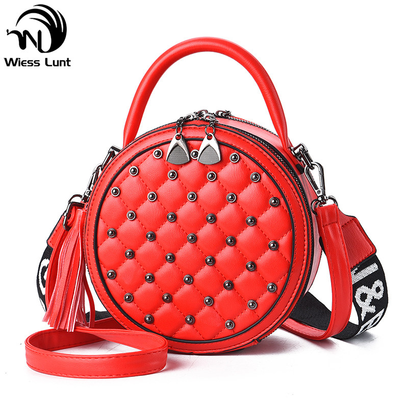 港风小女2020新款韩版流苏斜挎小包 威斯伦特女士包袋