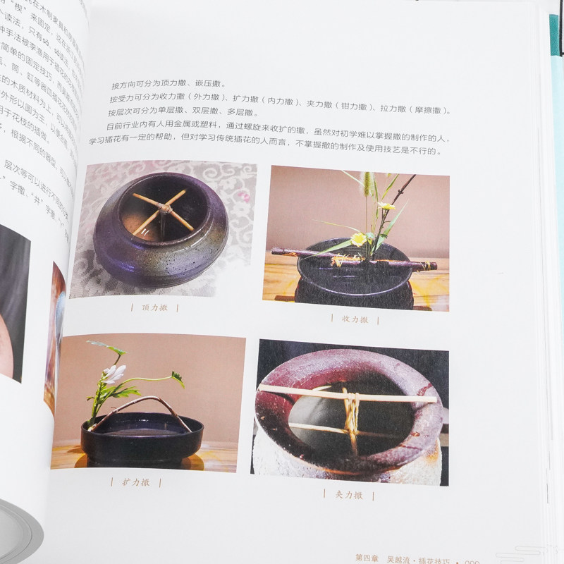 吴越流插花艺术 吴龙高 陈慧珍 著 插花艺术书籍 插花原理与风格特点 插花技巧 色彩搭配 插花培训教材 插花文化 插花流派花艺书