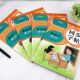 Primary school students English synchronized copybook Hengshui Ti 3456th grade second volume People's Education Press synchronized new textbook English practice copybook English word letter practice tracing book daily practice hard pen copybook pen control training