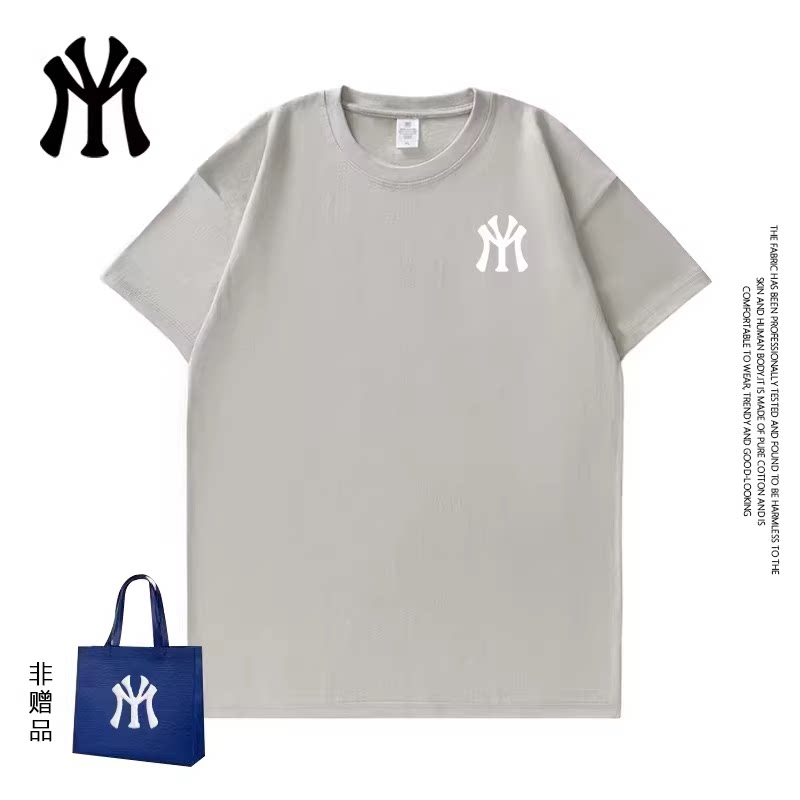 MY官方正品夏季情侣纯棉短袖潮流短袖爆款26新款T恤男女同款