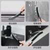 Miloqi toilet seat cover narrow gap cleaning brush