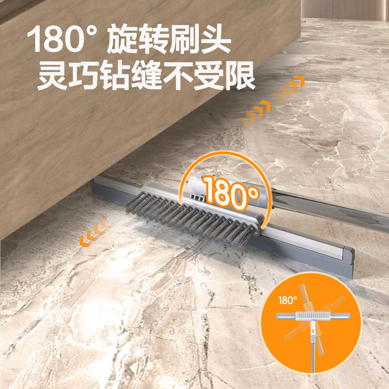 得力卫生间地板刷洗地刷地刷子神器浴室地缝隙刷瓷砖洗墙厕所清洁,淘宝优惠券,粉丝福利购,淘宝优惠卷