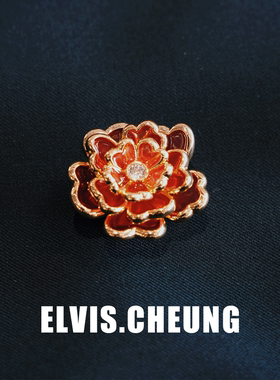 ELVIS.CHEUNG原创设计花瓣袖扣