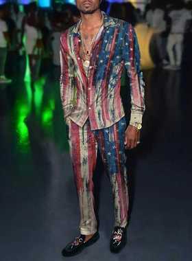 Autumn Winter Men's Single-Breasted Lapel Shirt Men'