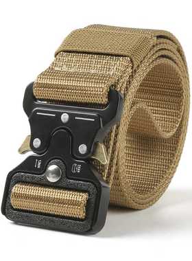 Men's Belt Army Style Outdoor Hunting Tactical Multi Functio