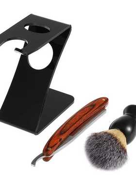 3 in 1 Male Facial Cleaning Tool Men's Shaving Straight Razo