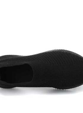 Women Flat Slip on White Shoes Woman Lightweight White Sneak