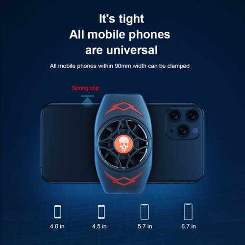 2021 New Mini Mobile Phone Cooling Fan Radiator Turbo Hurric - 图0