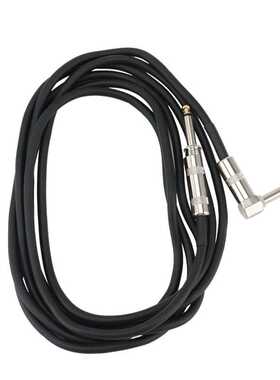 10Ft TRS Cable 1/4Inch Male Right Angle to 1/4Inch TRS Male