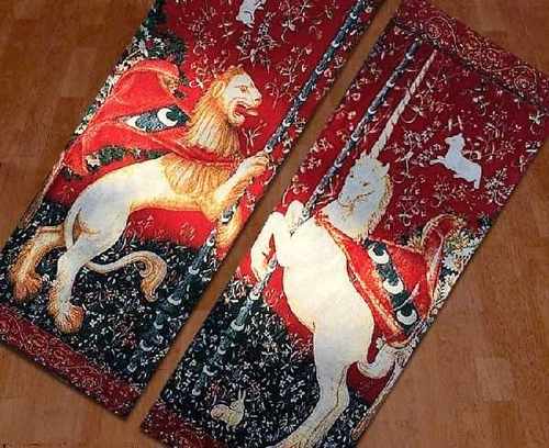 Belgium Art Wall hanging Tapestry Moroccan Decor Wall Cloth - 图1